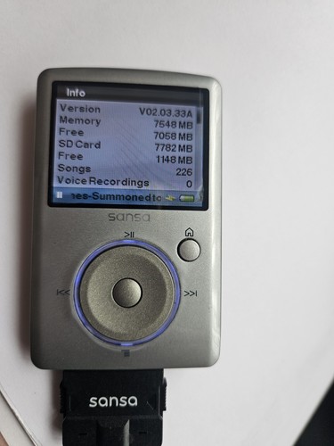 Sandisk sansa fuze - sandisk,