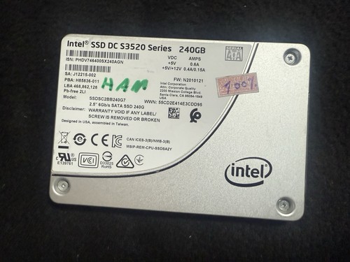 Ssd intel serie s3520 - dc, 240