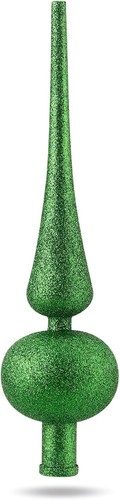 Puntale verde per albero - , di