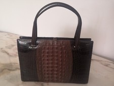 borsa marrone vintage vero