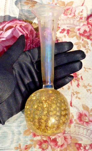 Ancien vase soliflore verre - vase,