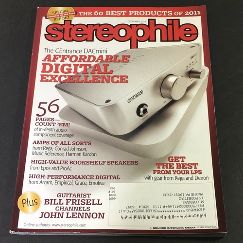 Stereophile magazine december - magazine,