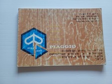 Piaggio Vespa 125 GTR 150 SuperSprint 200 Rally 1974 catalogo ricambi ORIGINALE