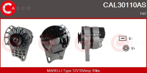 Alternatore fiat cinquecento - alternatore,