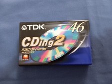 TDK CDIng2 46 Cassetta Vintage