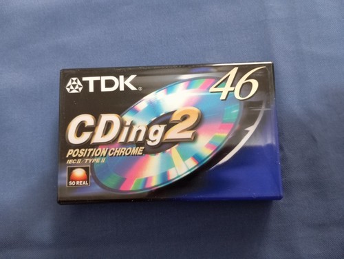 Tdk cding2 cassetta vintage - cding2, 46
