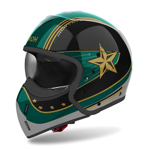 Casco jet airoh - jet, command