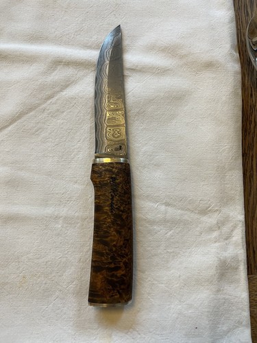Coltello caccia acciaio - in,