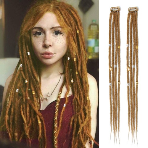 Clip sottile in dreadlocks - sottile, 20"