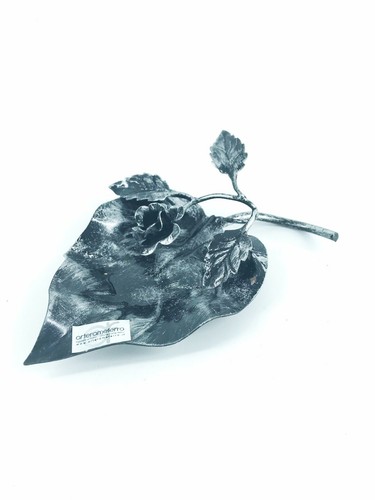 Posacenere ferro battuto - in, a