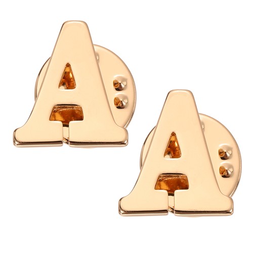 Per letter lapel pins - letter, pcs