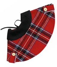 Mantella fantasia tartan rosso