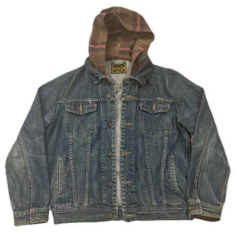 Obey giacca camionista denim - camionista,