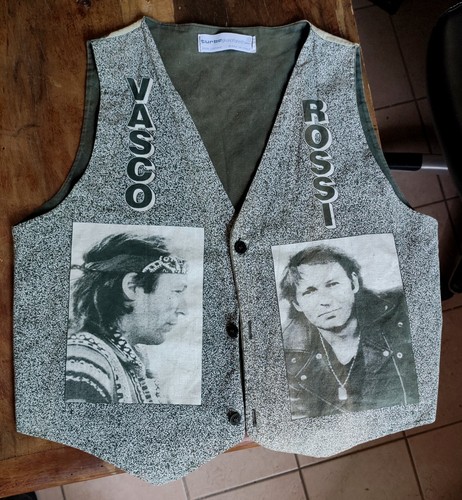 Vasco rossi gilet turbo gadget - rossi,