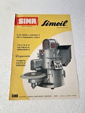 SIMA OIL DEPLIANT PUBBLICITÀ