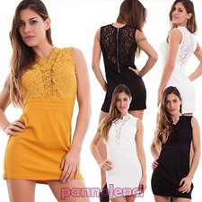 Vestito donna miniabito tubino