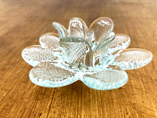 FIORE PENDENTE IN VETRO DI