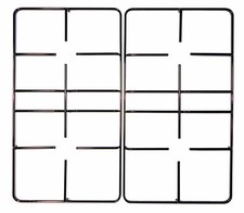 Kit 2 Griglie 495 x 278 Cucina Piano Cottura ELECTROLUX REX AEG ZANUSSI 4 Fuochi