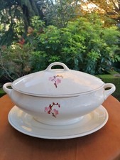 Zuppiera e piatto ovale