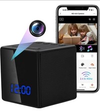 CUBO cam videosorveglianza WiFi e BT musica sveglia Orologio