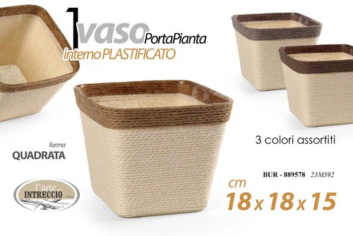Vaso portapianta porta pianta - portapianta,