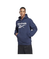 Reebok Identity Felpa con Cappuccio in Pile Parka Palestra Nike Adidas New Balance