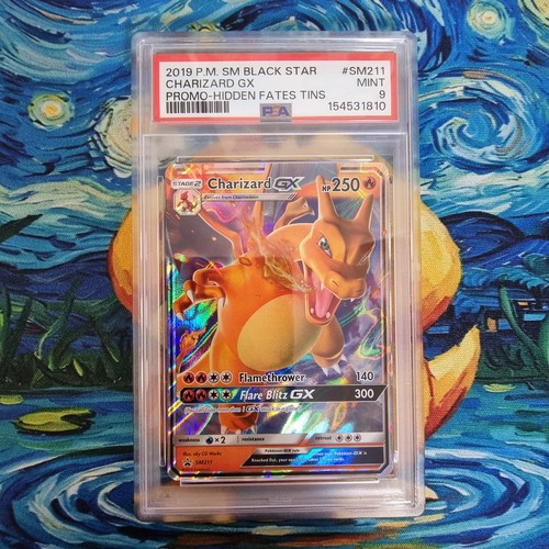 Charizard psa hidden fates - charizard, 9
