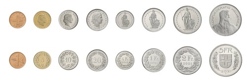 Svizzera rappen set 5 - svizzera,
