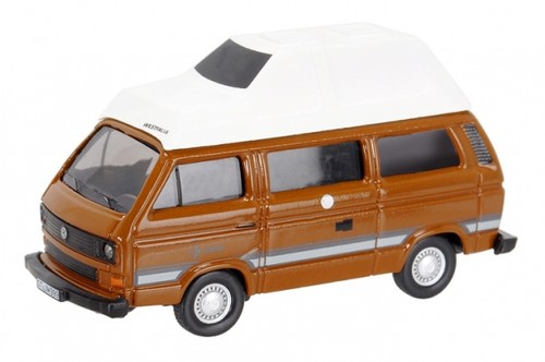 Schuco camper braun - vw, camper,