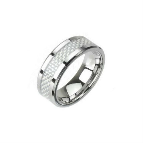 Anello uomo acciaio - da,
