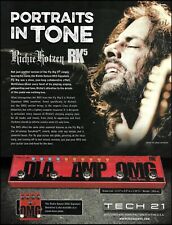Pubblicità Poison Richie Kotzen RK5 OMG Signature Overdrive Pedale Tech 21
