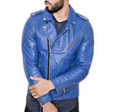 Giacca uomo vera pelle di