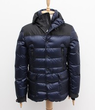 Giubbotto piumino sci uomo MONCLER Grenoble Rambouillet RARO blu navy taglia 4, ~M/L