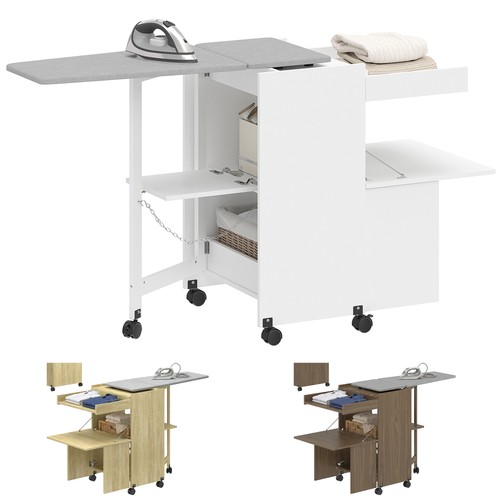 Homcom armadio asse stiro - armadio,