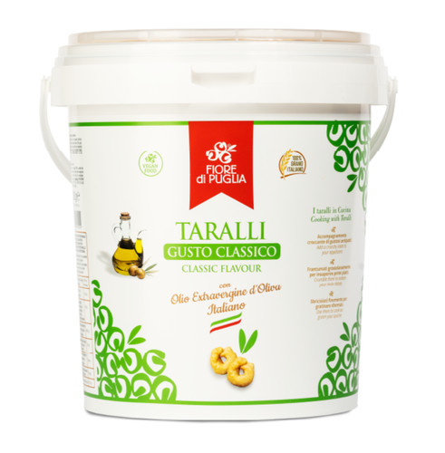 Taralli in secchiello - taralli,