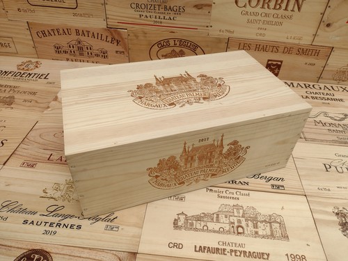 Cassetta porta vino - , legno