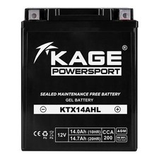 Batteria GEL KAGE YB14L-A2
