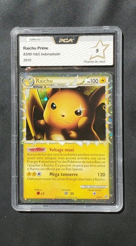 Carte pokémon raichu prime - carte,