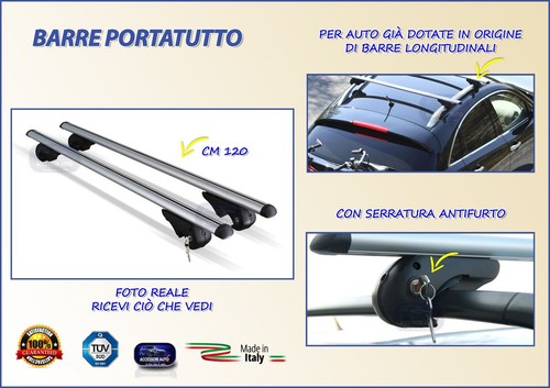 Barre portatutto per - portatutto, clio