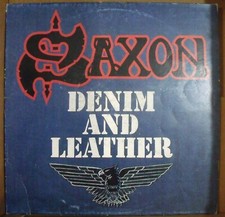 SAXON - DENIM LEATHER - LP Italy 54 2608821 -