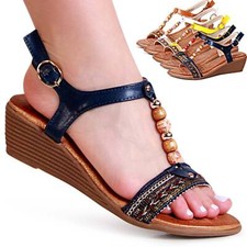 Sandali Con Tacco A Cuneo Da