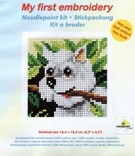 TELA MEZZO PUNTO "CANE BIANCO