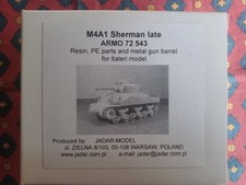 ARMO 72543 -TTank, Medium M4 A1 .75mm M34A1 mantlet -  1/72 resin conversion kit