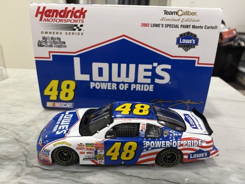 Jimmie johnson 2002 lowe - johnson,