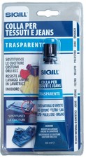 SIGILL COLLA PER TESSUTI E JEANS - TUBETTO DA 60 ML - TRASPARENTE