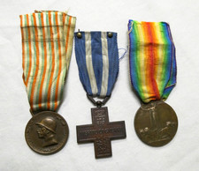 LOTTO DI 3 MEDAGLIE PRIMA