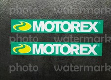 2pc Motorex Oil Sticker Decal