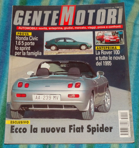 Gente motori mensile - gente,