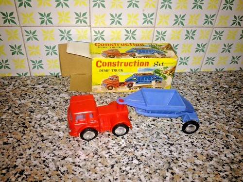 Dump truck construction - construction, set