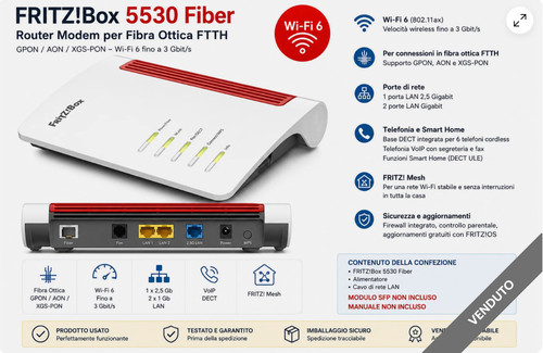 Fritzbox 5530 router mesh - router,